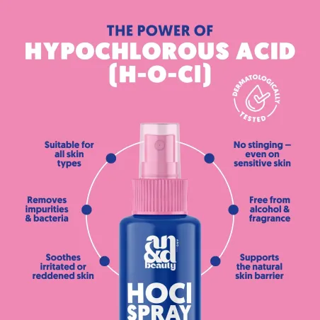 HOCl Spray – Multi-Effect refreshing Skin Spray | A.N.D. beauty