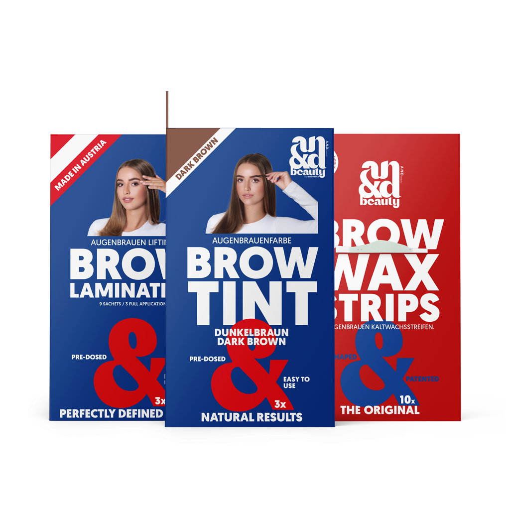 A.N.D. Brow Bundle - darkbrown