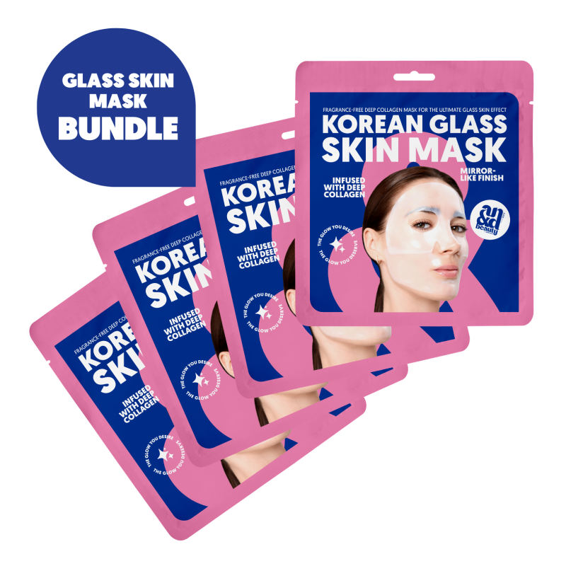 A.N.D. beauty – The High Glass Skin Mask 4-Pack | Korean Glow Deal