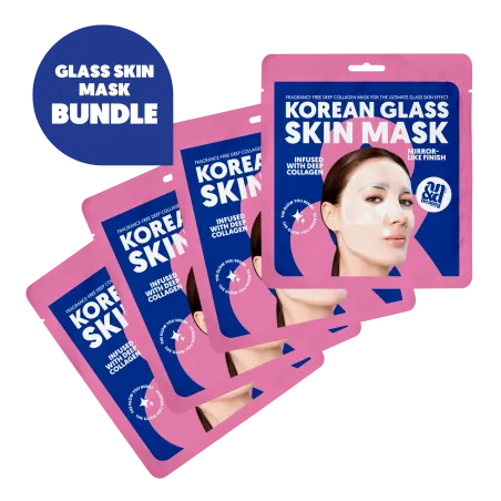 A.N.D. beauty – The High Glass Skin Mask 4er Set | Korean Glow Deal