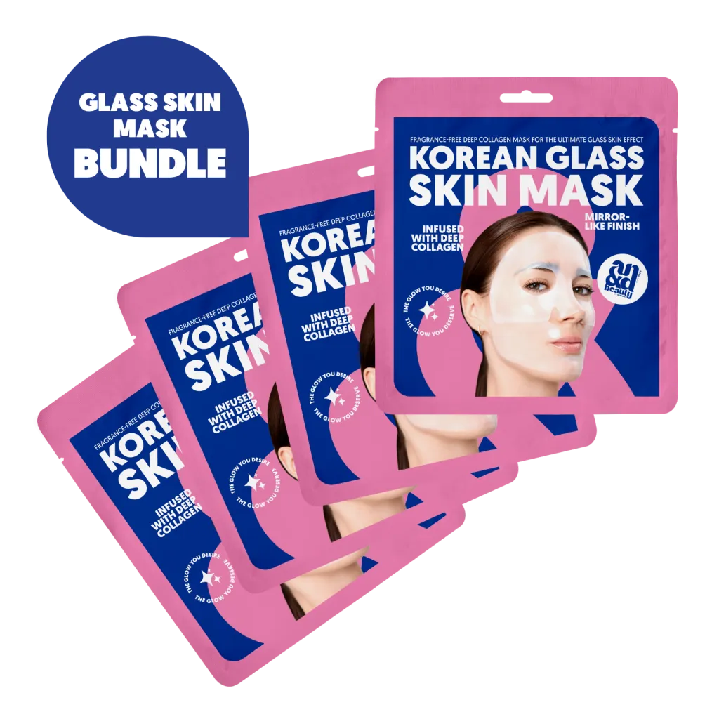 A.N.D. beauty – The High Glass Skin Mask 4er Set | Korean Glow Deal