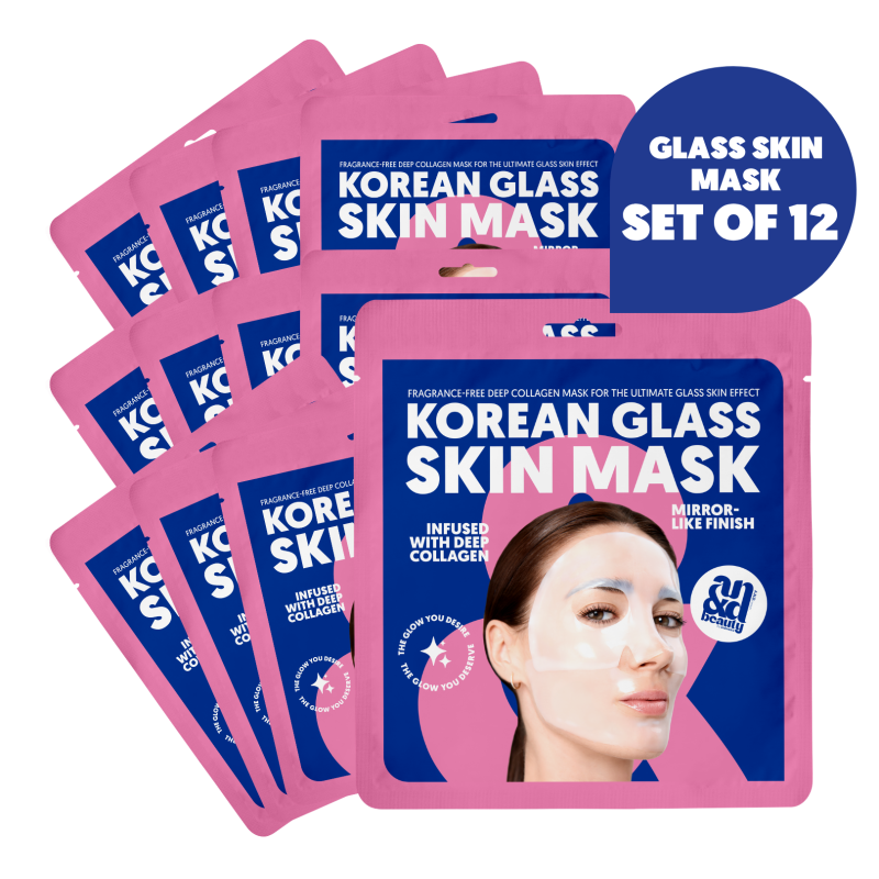 A.N.D. beauty – The High Glass Skin Mask 4er Set | Glow Commitment Deal