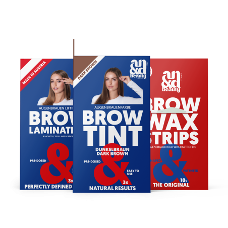 A.N.D. Brow Bundle - darkbrown