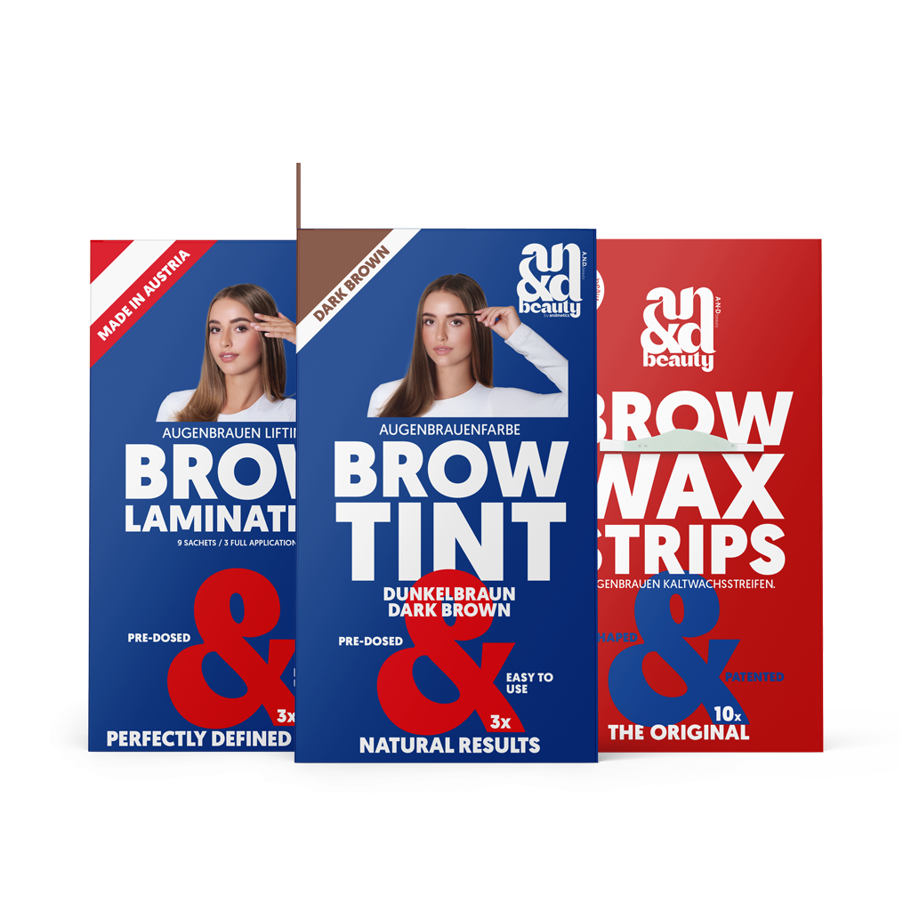 A.N.D. Brow Bundle - darkbrown