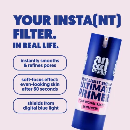 Blue Light Shield Ultimate Primer – Glättender Primer mit Blaulicht-Filter | A.N.D. beauty