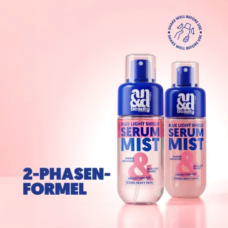 Blue Light Shield Serum Mist – Gesichtsspray mit Niacinamide | A.N.D. beauty