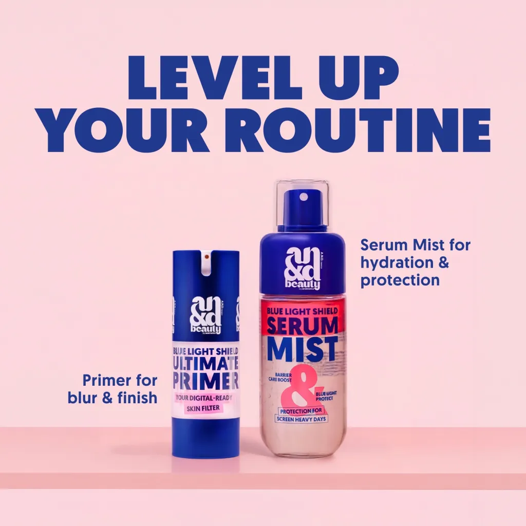 Blue Light Shield Serum Mist – Gesichtsspray mit Niacinamide | A.N.D. beauty