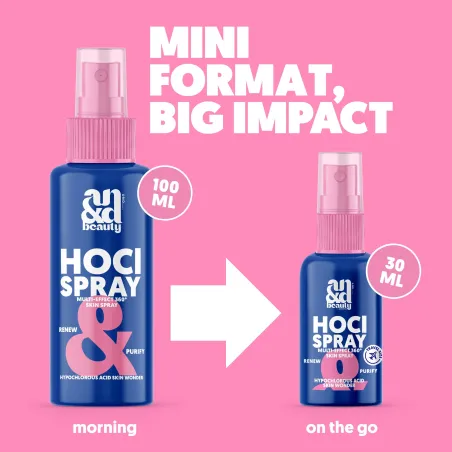 A.N.D. beauty – Mini HOCl Spray 30 ml | Viral Skin Hero To Go