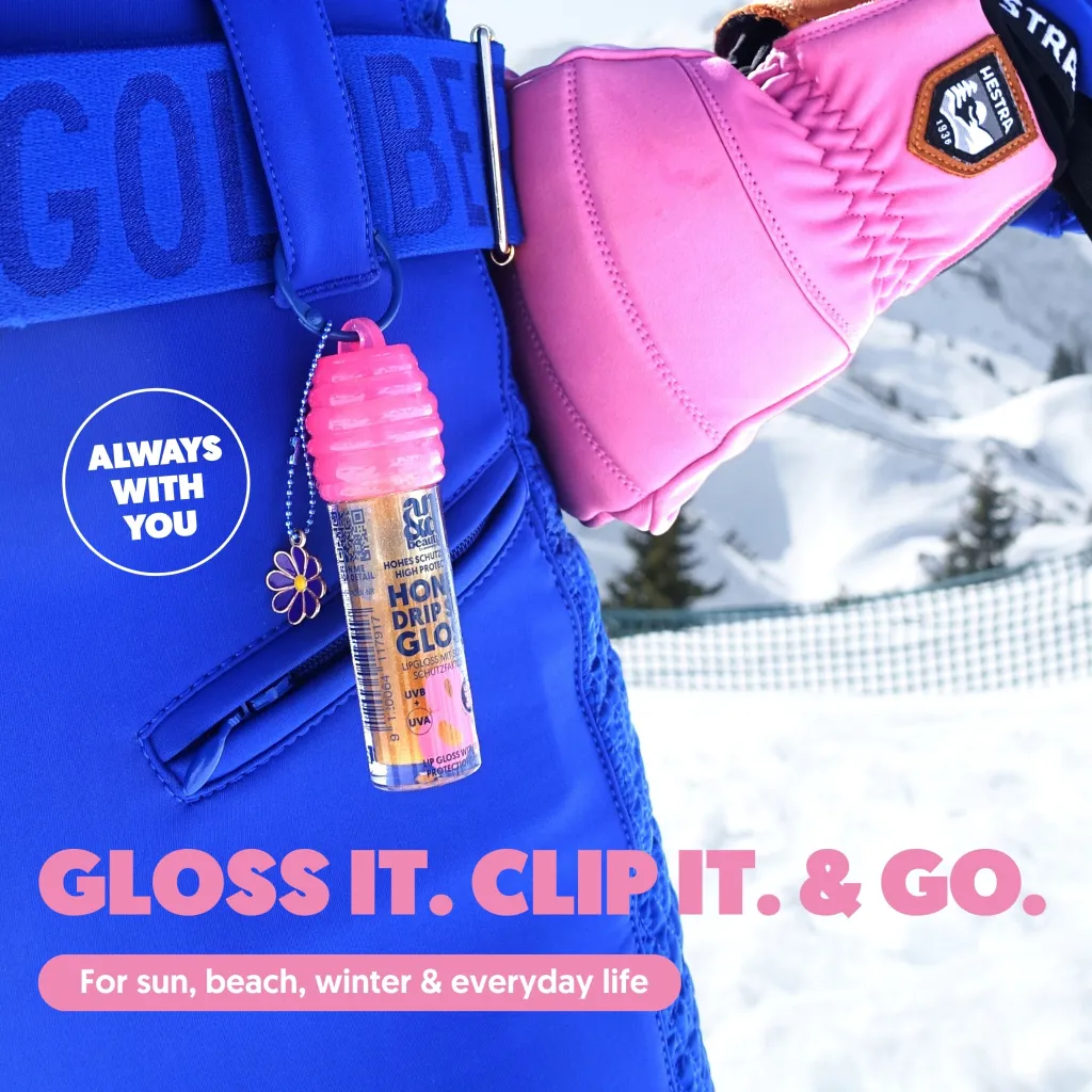 Honey Drip SPF Gloss SPF 30 – High Shine Lip Gloss with SPF | A.N.D. beauty