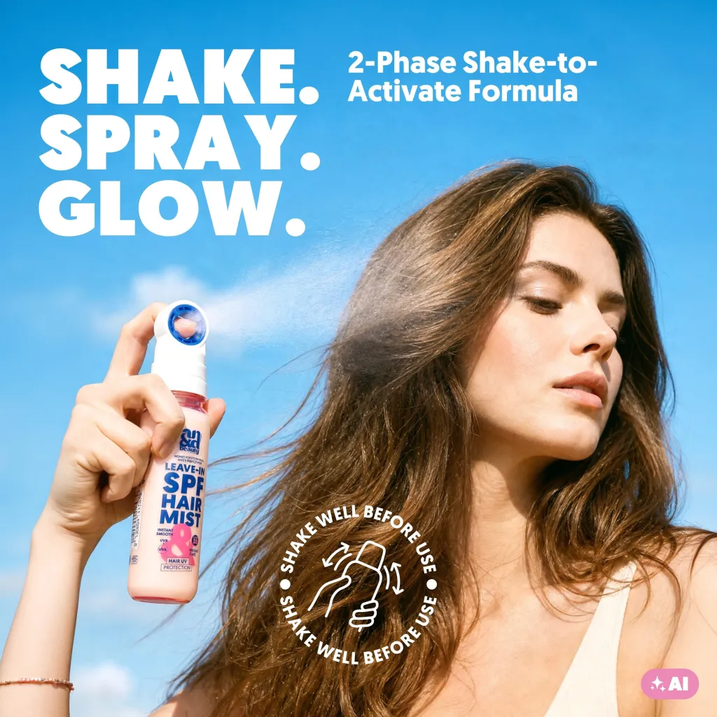 SPF Hair Mist SPF 30 – UV Protection Hair Spray | A.N.D. beauty