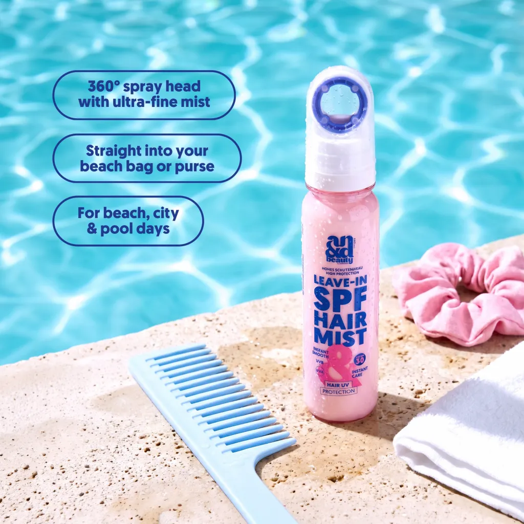 SPF Hair Mist SPF 30 – UV Schutz Spray für Haare | A.N.D. beauty