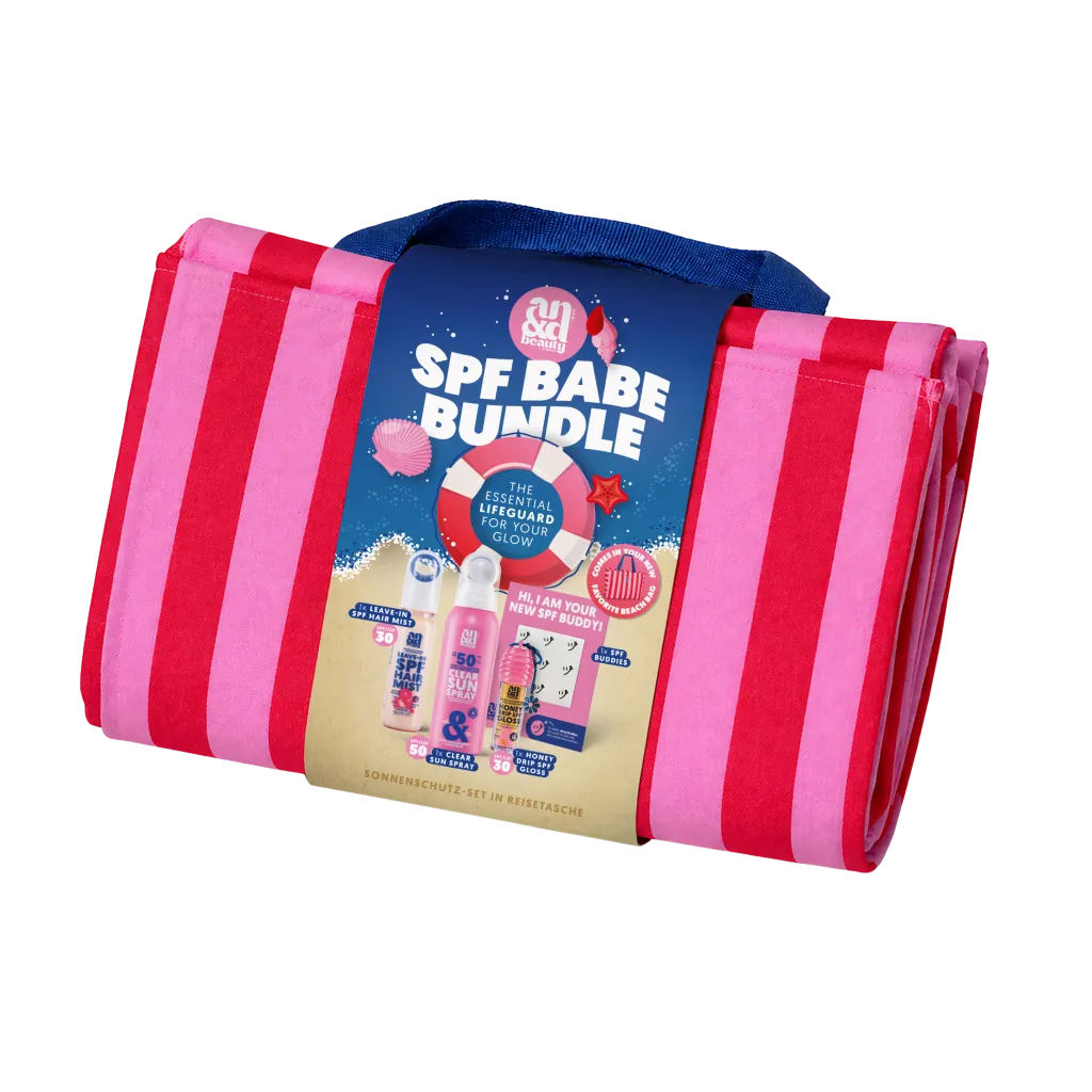 SPF Babe Bundle – Summer Essentials mit Beach Bag | A.N.D. beauty