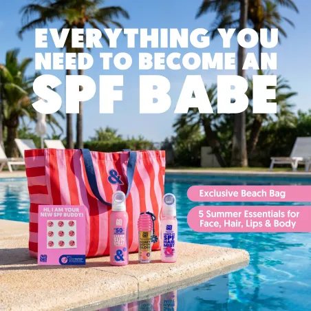 SPF Babe Bundle – Summer Essentials mit Beach Bag | A.N.D. beauty