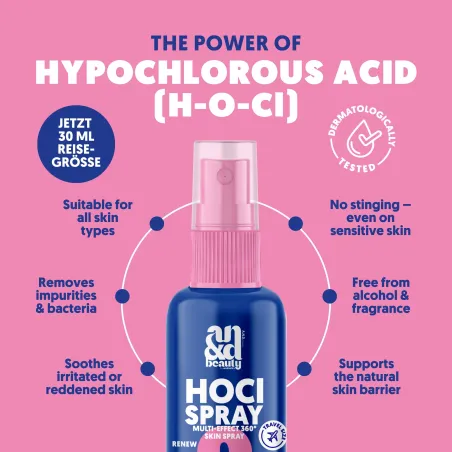 HOCl Spray refreshing spray with hypochlorous acid | A.N.D. beauty