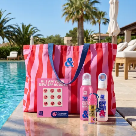 SPF Babe Bundle – Summer Essentials mit Beach Bag | A.N.D. beauty