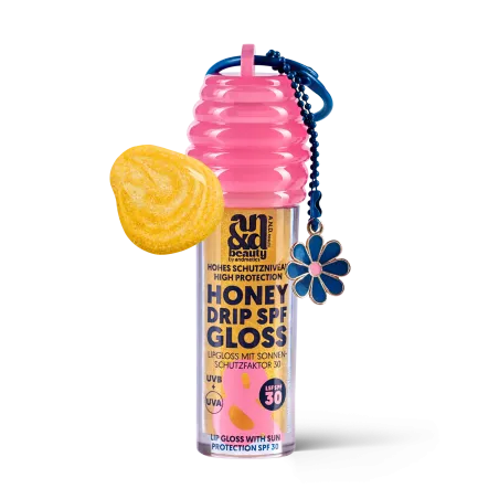Honey Drip SPF Gloss SPF 30 – High Shine Lip Gloss with SPF | A.N.D. beauty
