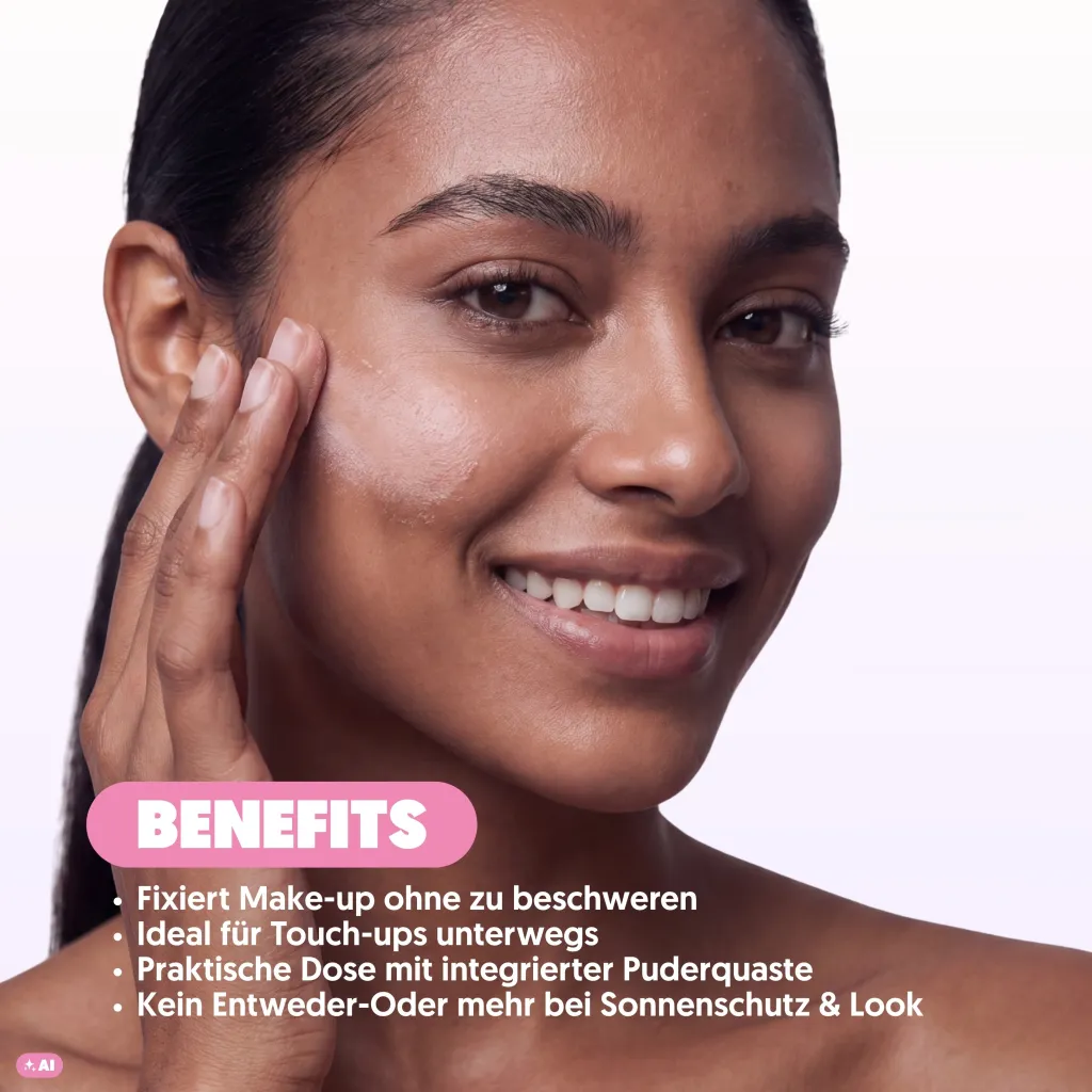 Magic Matte SPF Powder SPF 30 – Transparentes SPF Puder für Touch-ups | A.N.D. beauty