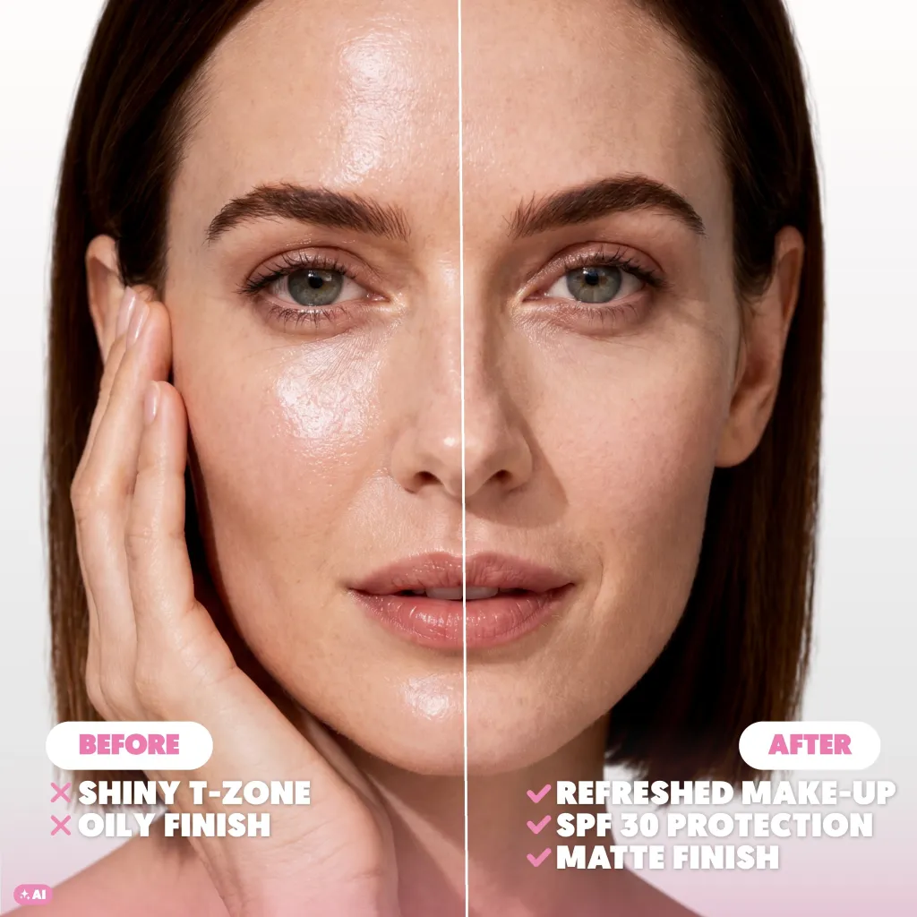 Magic Matte SPF Powder SPF 30 – Invisible SPF Touch-Up Powder | A.N.D. beauty