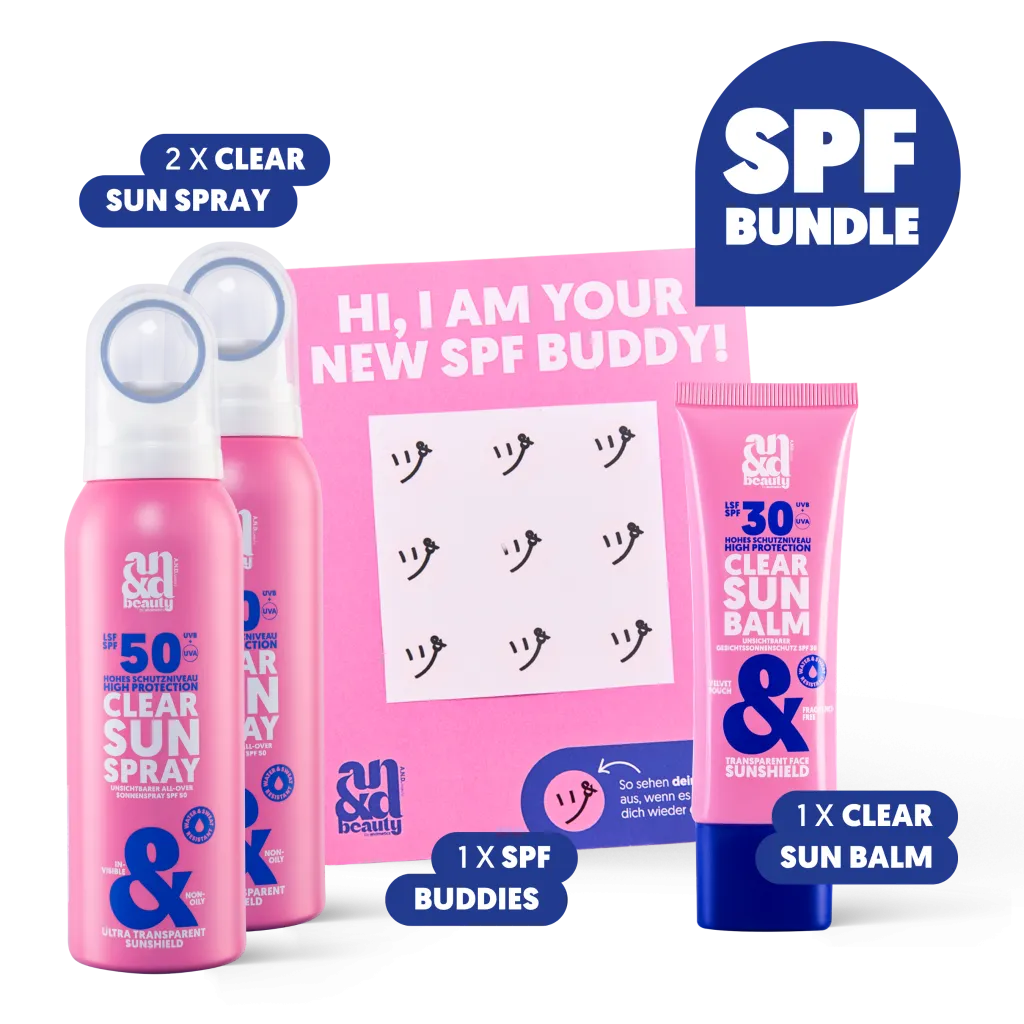 A.N.D. beauty SPF Bundle – Sun Protection Set SPF 30 & 50