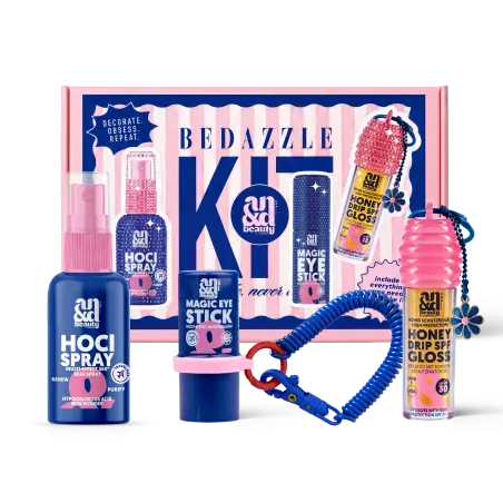 Bedazzle Kit | DIY Beauty Kit mit Glitzersteinen & Bag Charm | A.N.D. beauty