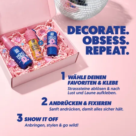 Bedazzle Kit | DIY Beauty Kit mit Glitzersteinen & Bag Charm | A.N.D. beauty