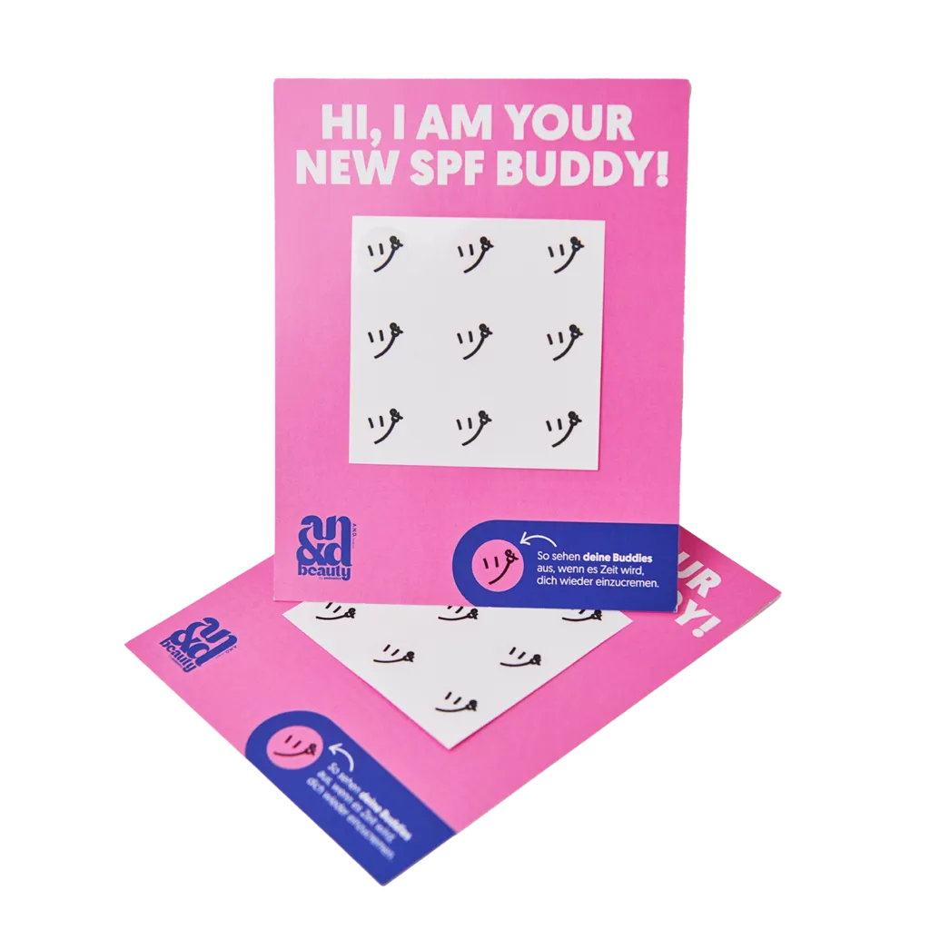 A.N.D. beauty SPF Sticker | Smarter Sonnenschutz-Reminder