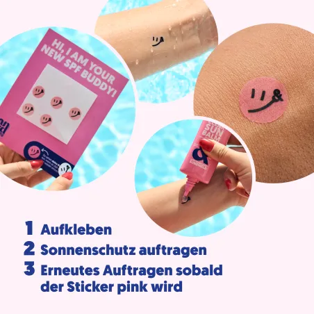 A.N.D. beauty SPF Sticker | Smarter Sonnenschutz-Reminder