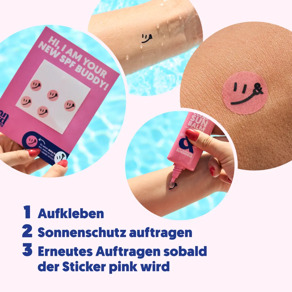 A.N.D. beauty SPF Sticker | Smarter Sonnenschutz-Reminder
