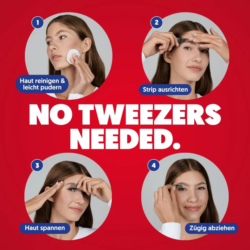 Brow Wax Strips – Augenbrauen Wachsstreifen | A.N.D. beauty