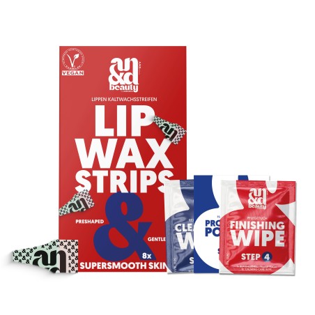 Lip Wax Strips – Cold Wax Strips for the Upper Lip | A.N.D. Beauty