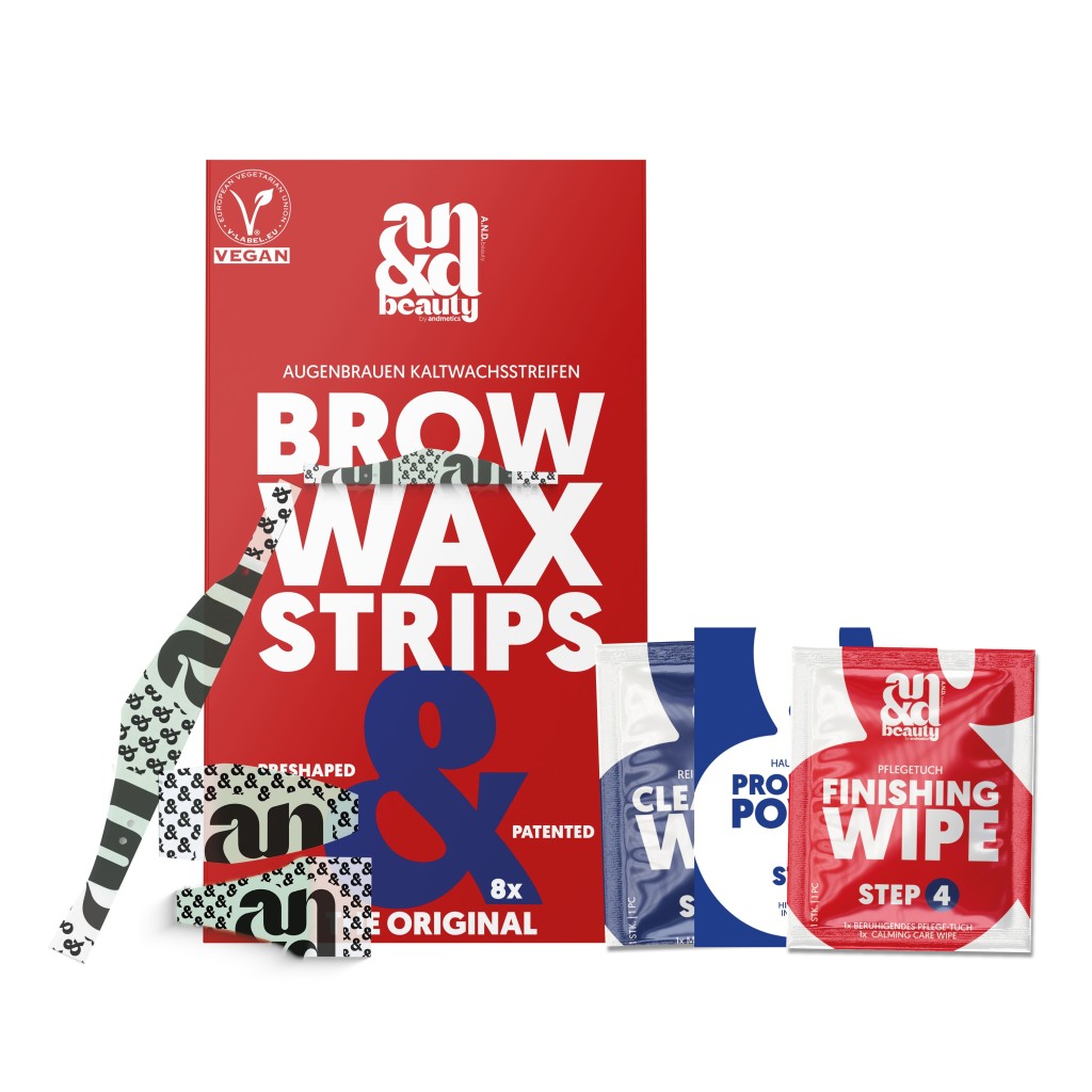 Brow Wax Strips – Precise. Easy. Wow-Brows. | A.N.D. Beauty