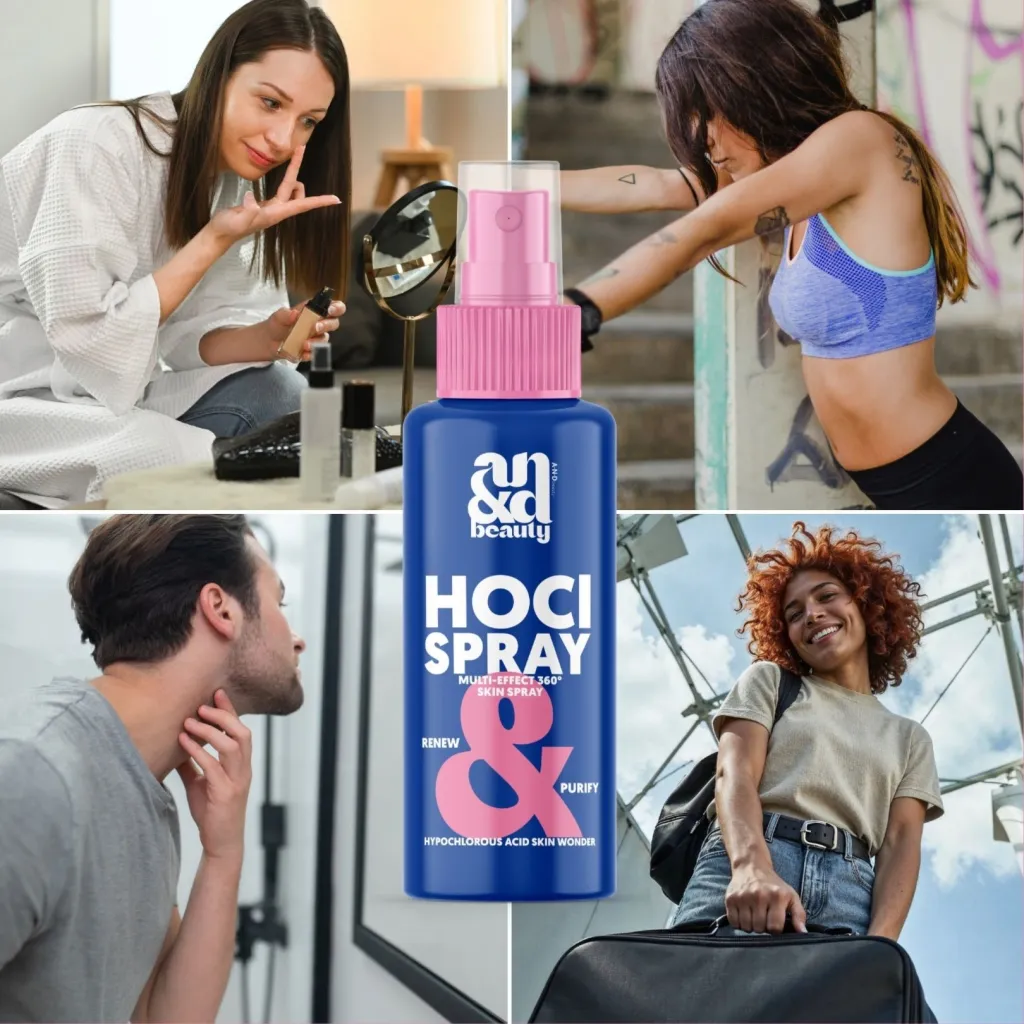 Calm & Slay Duo – HOCl Spray & Clay & Slay Stick | A.N.D. beauty