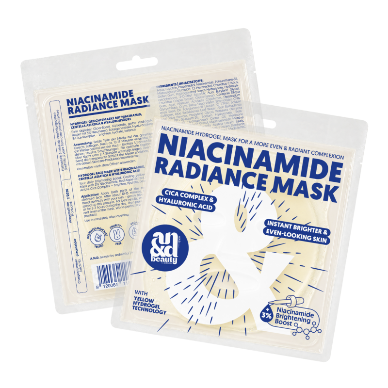 Niacinamide Radiance Mask – Hydrogel-Maske | A.N.D. beauty