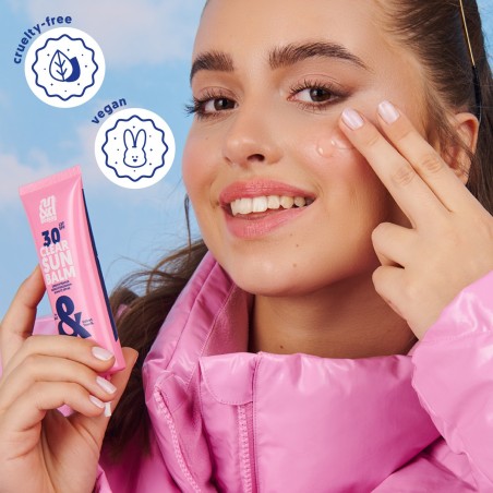 Clear Sun Balm SPF 30 – Invisible. Protective. Everyday. | A.N.D. Beauty