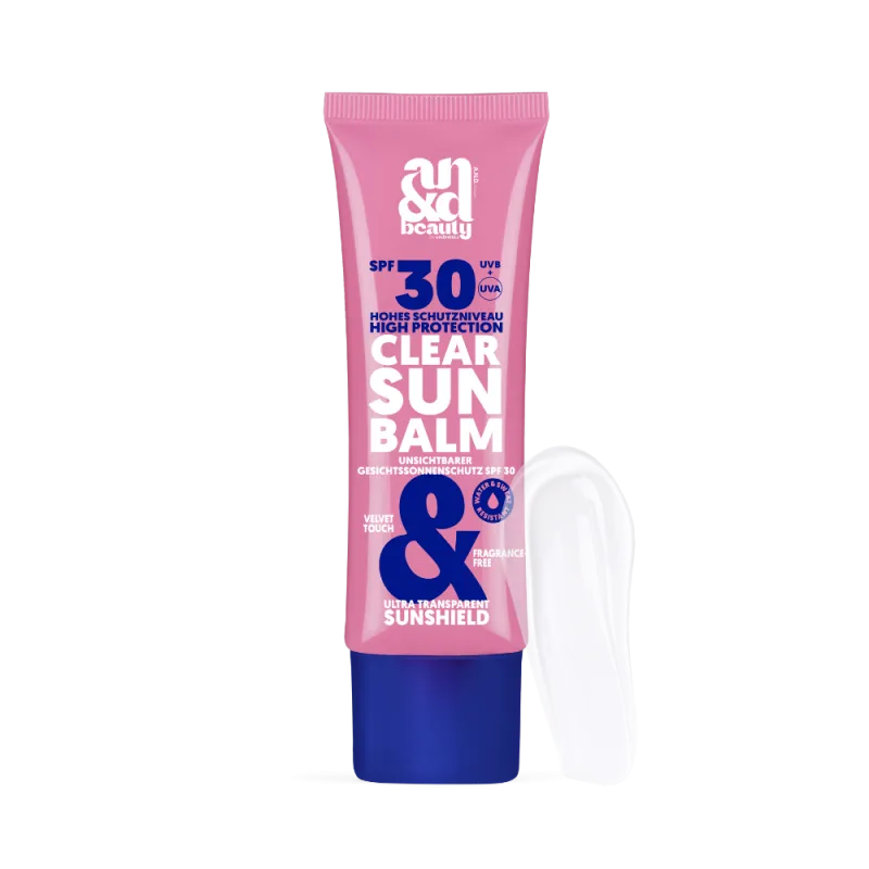 Clear Sun Balm SPF 30 – Invisible. Protective. Everyday. | A.N.D. Beauty