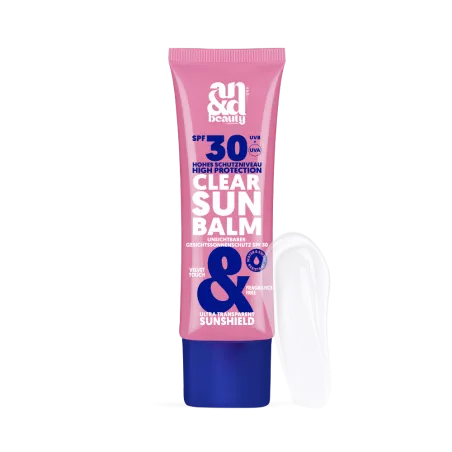 Clear Sun Balm SPF 30 – Invisible. Protective. Everyday. | A.N.D. Beauty