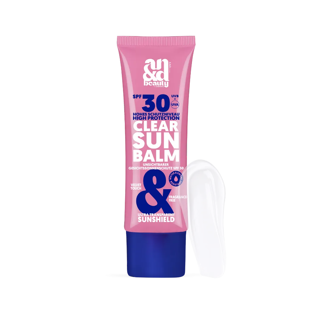Clear Sun Balm SPF 30 – Invisible. Protective. Everyday. | A.N.D. Beauty