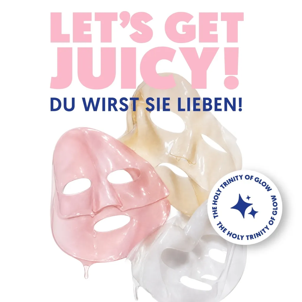 The Glow Trio – 3 Hydrogel-Masken | A.N.D. beauty