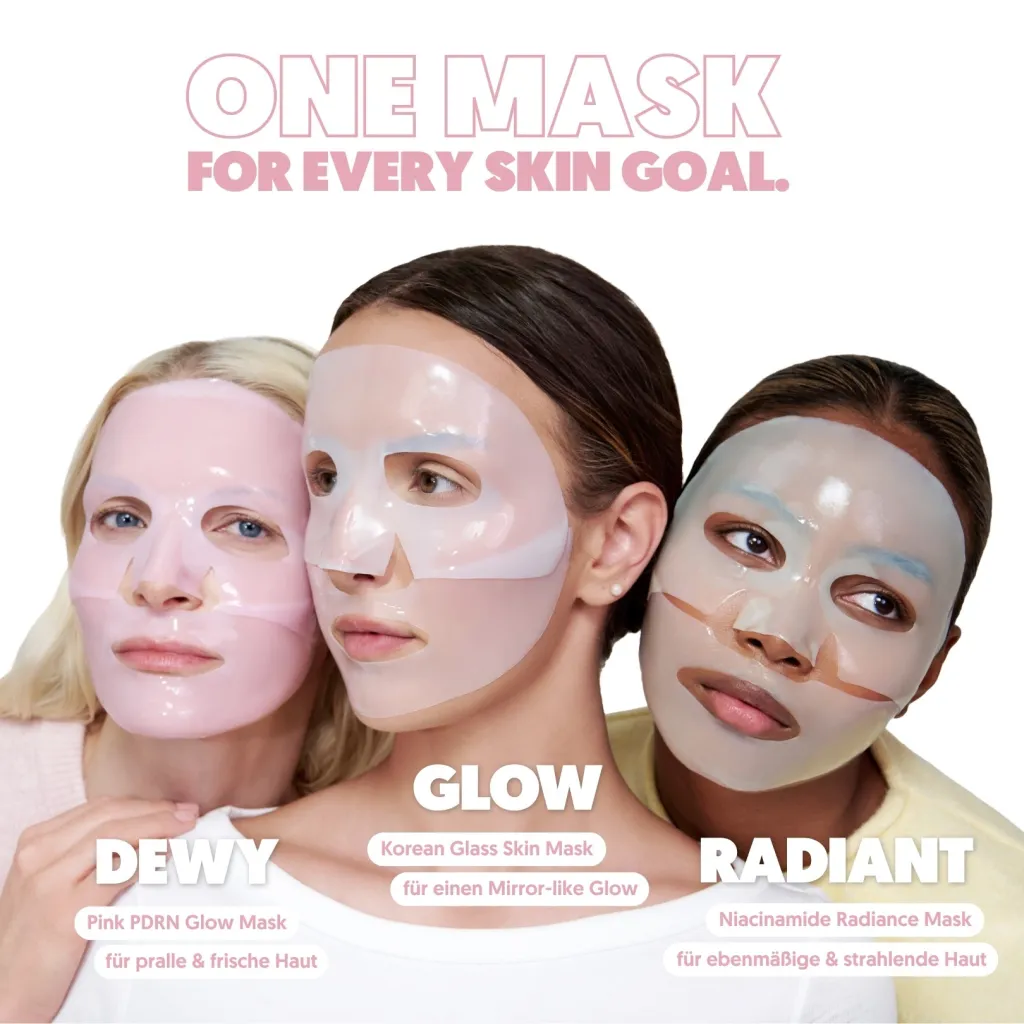 The Glow Trio – 3 Hydrogel-Masken | A.N.D. beauty