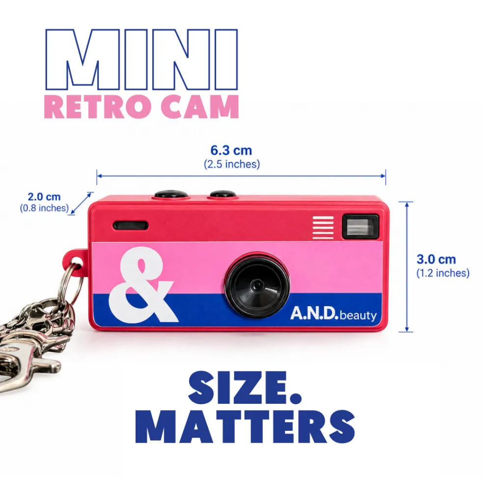 MINI RETRO CAM by A.N.D. beauty