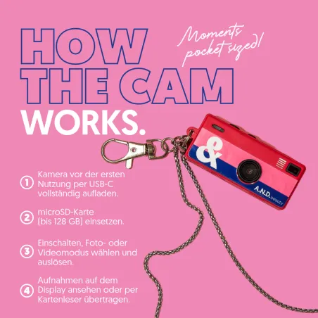 MINI RETRO CAM by A.N.D. beauty