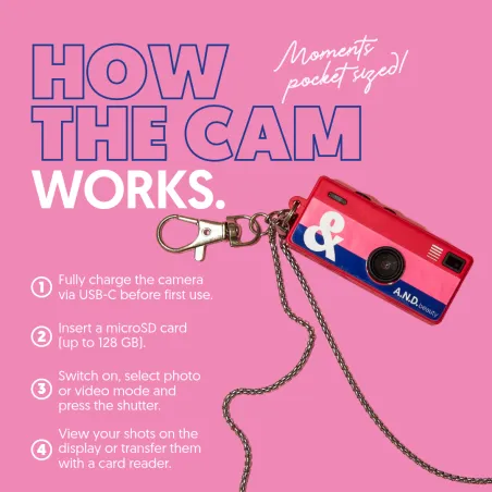 MINI RETRO CAM by A.N.D. beauty