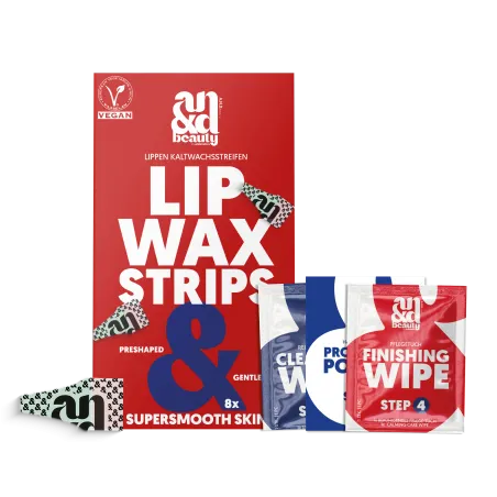 Lip Wax Strips – Cold Wax Strips for the Upper Lip | A.N.D. Beauty