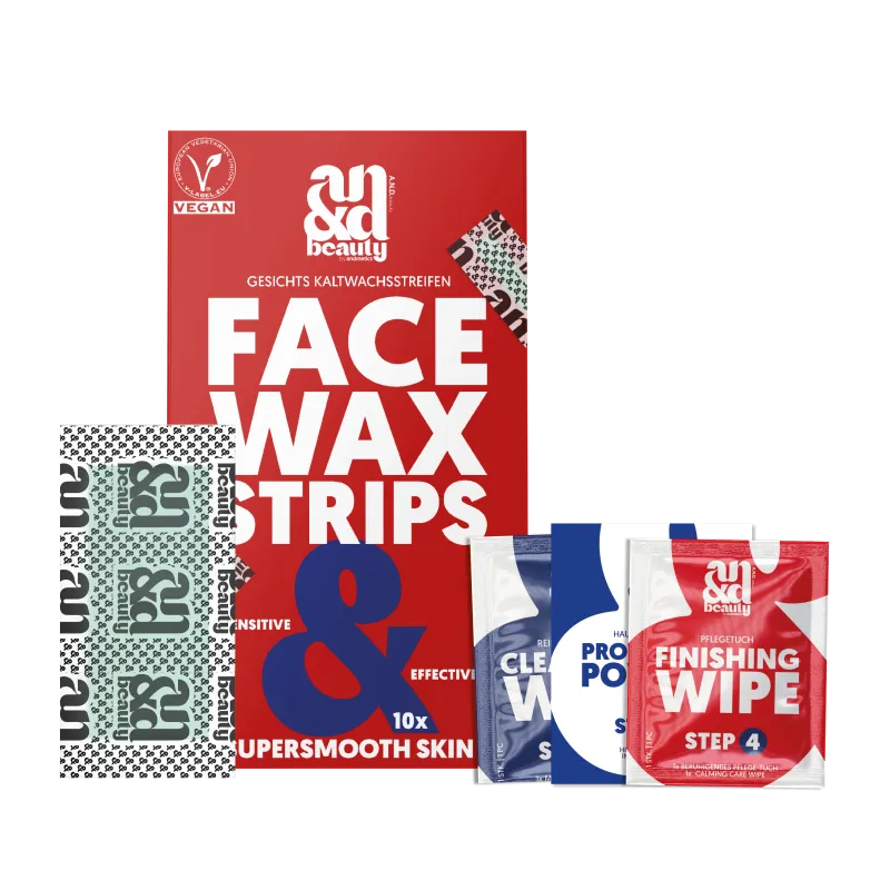 Face Wax Strips – Gesichtspflege, die bleibt. | A.N.D. Beauty