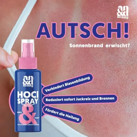 HOCl Spray – Hypochlorige Säure Hautspray | A.N.D. Beauty