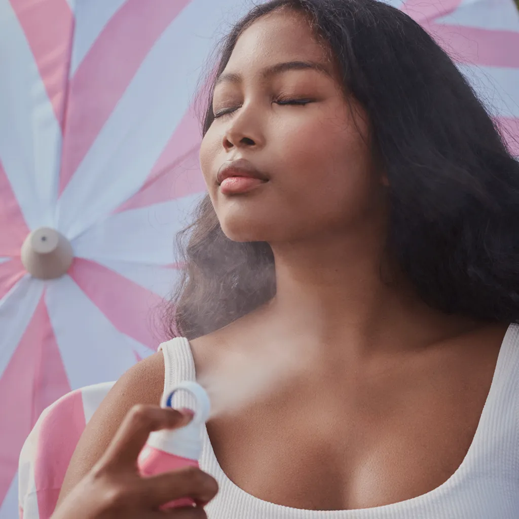 Clear Sun Spray LSF 50 – Transparent. Easy. High Protection. | A.N.D. Beauty