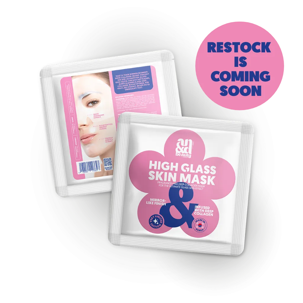A.N.D. beauty – The High Glass Skin Mask | Korean Glow Effect