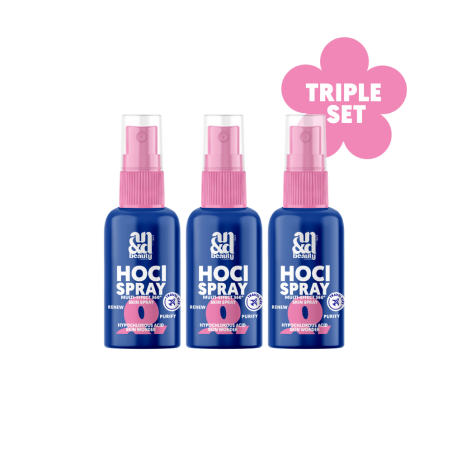 A.N.D. beauty HOCl Spray Mini Triple Glow Set