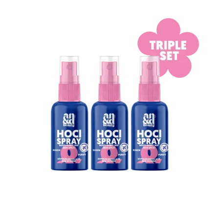 A.N.D. beauty HOCl Spray Mini Triple Glow Set