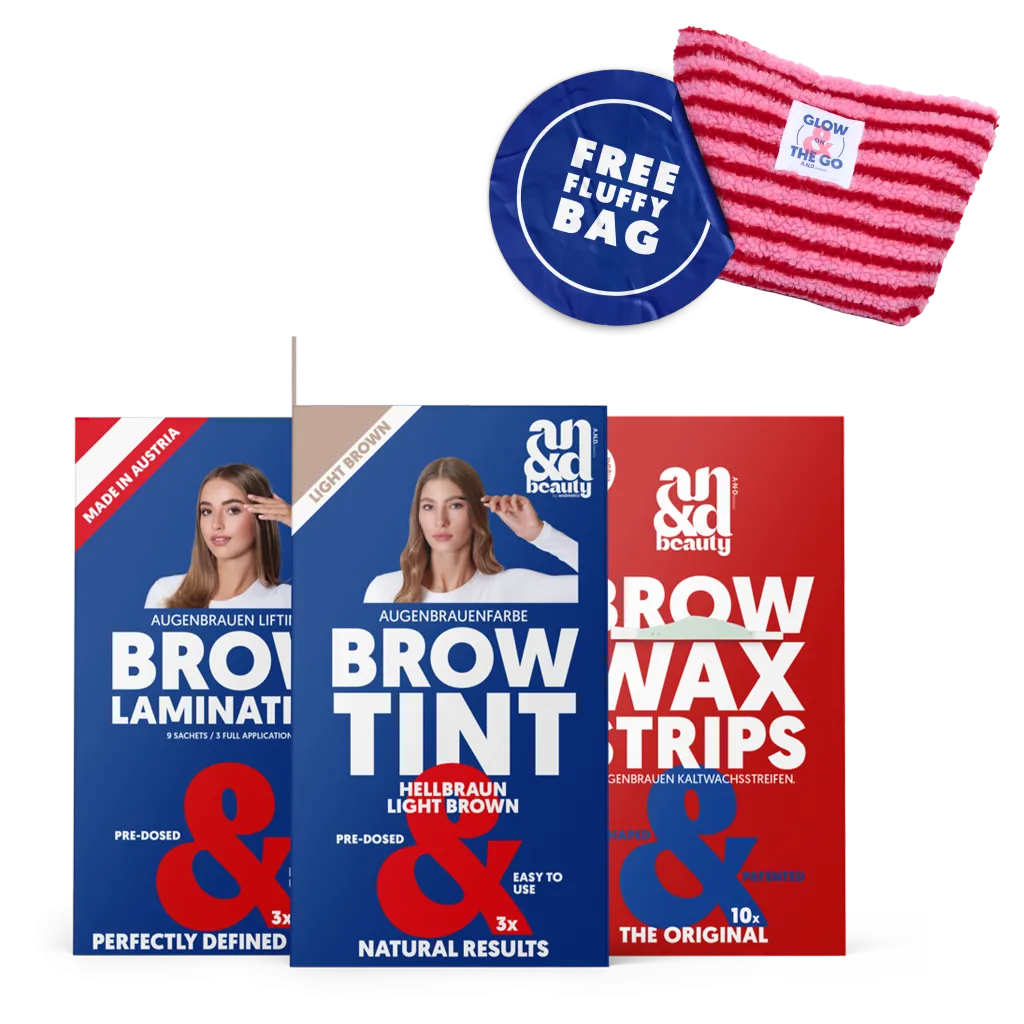 A.N.D. Brow Bundle - light brown